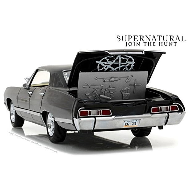 Greenlight 1967 Chevrolet Impala Sports Sedan Black Supernatural