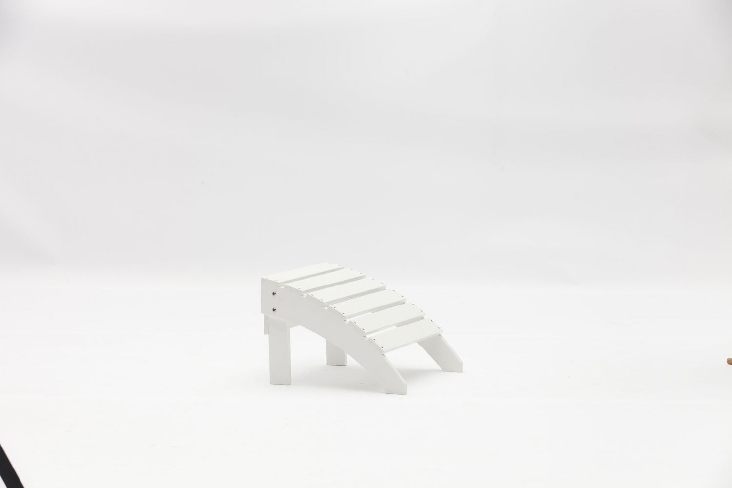 Tanfly Footrest – White – 100% Weather-Resistant Polycarbonate – Indoor/Outdoor Use