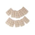 thumbnail image 1 of INSPIRE CHIC Rallonge de Soutien-Gorge pour Femmes à 3 Rangées avec 2 Crochets, Extension de Brassière, Crochets d'Extension, Adaptateur de Bretelles, Beige 10, 1 of 6