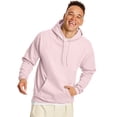 thumbnail image 1 of Hanes Mens EcoSmart Fleece Hoodie, M, Pale Pink, 1 of 4