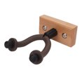 thumbnail image 3 of Guitar Hook Support Mural Punch Métal Hêtre Universel Présentoir pour Violon Ukulélé, 3 of 14