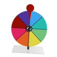 thumbnail image 3 of segolike Rotating Wheel Accessories Rotating Game Toy for Show Birthday Holiday White Base, 3 of 9