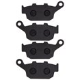 thumbnail image 3 of Niche Rear Brake Pad Set for Kawasaki Z800 Semi-Metallic Motorcycle 2 Pack 519-KPA2444D, 3 of 5