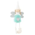 thumbnail image 4 of stanreset Noël Peluche Ange Suspendu Jouet Vacances Pendentif Décoration Bleu 5Set, 4 of 6