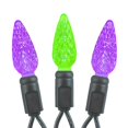thumbnail image 3 of Novelty Lights 24 Feet Purple & Lime Green Halloween String Lights, 3 of 5