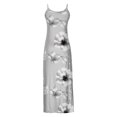 thumbnail image 5 of zanvin Robes d'Invitée de Mariage pour Femmes, Robe Longue d'Été Décontractée pour Femmes à Imprimé Floral, Amincissante, à Bretelles, pour Fête, 5 of 5