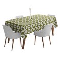 thumbnail image 1 of Vargottam Indoor/OutdoorTablecloth58x120 Inch Rectangle Nappe avec trou de parapluie et zip-Table imperméableTableTableTableCouveuses pour arrière-cour RectangulaireTable-vert clair, 1 of 5