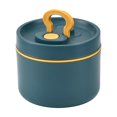 thumbnail image 2 of Insulated Lunch Box, Bento Box, Thermal Lunch Containers, Round Lunch Box, Stainless Steel Lunch Container, Portable Thermal Food Container, Thermos for Hot Food, 2 of 9