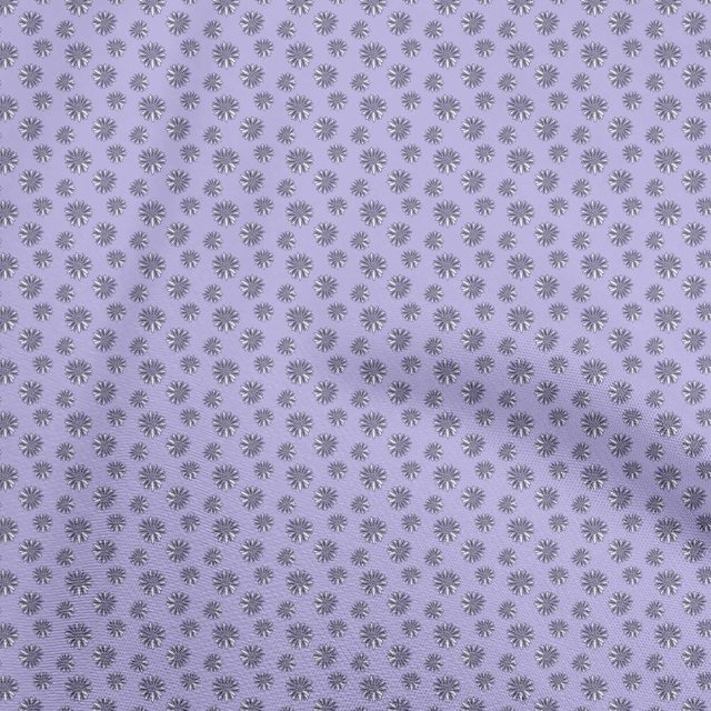 oneOone Viscose Chiffon Bluish Violet Fabric Asian Block Fabric For Sewing Printed Craft Fabric By The Yard 42 Inch Wide