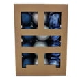 thumbnail image 4 of Décorations incassables Holiday Time, 24 unités, bleu/bleu sarcelle/argenté, 4 of 4