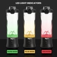 thumbnail image 2 of Total Chef Cordless Portable Blender Juicer, 20 oz, USB Rechargeable, Black, Compact & Convenient for On-the-Go, 2 of 8