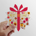 thumbnail image 1 of Autocollant Vinyle Transparent mas Motif de Festival Soleil Valise Graffiti Fleur Décalque, 1 of 3
