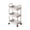 Blanc2, variante sur Articles en Liquidation! Gspmoly Chariot de Rangement à 3 Niveaux sur Roulettes avec Roues - Organisateur en Plastique pour Plusieurs Pièces pour Cuisine - Salon - Bureau - Salle de Bain Articles en Liquidation