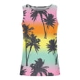 thumbnail image 4 of LSLJS Débardeur Homme Hawaïen Imprimé 3D Sans Positionnement T-shirt Sans Manches Décontracté Sport, 4 of 4