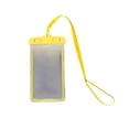 thumbnail image 2 of Fridja Waterproof Phone Pouch, Clear Screen Floatable Waterproof Phone Pouch, Universal Waterproof Cell Phone Case, Underwater Photography for Swimming, Rafting, Diving, 8.07×4.13in, Yellow, 2 of 6