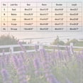 thumbnail image 3 of Weiqiqre Womens Summer Tops 3/4 Sleeve Tops Casual Ruffle Floral Henley Notched V Neck T Shirts Loose Fit Graphic Button Dressy Blouses, 3 of 5