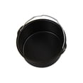 thumbnail image 1 of CEHVOM 5 Inch Non Stick AirFryer Cake Mold Barrel Baking Pan Tray Frying Basket, 1 of 2