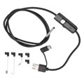 thumbnail image 2 of Caméra d'Inspection Numérique HD Endoscope avec Objectif 3.9mm IP67 Étanche Enoscope Industriel pour PC Ordinateur 6 Lumières LED Résolution 1280 X 720 Caméra USB Endoscope, 2 of 7