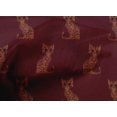 thumbnail image 4 of oneOone Cotton Poplin Fabric Cat Ikat Printed Craft Fabric BTY 56 Inch Wide, 4 of 4