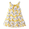 thumbnail image 1 of 2025 Robes Filles Florales 2 Robe Fleur Lapin Fleur Sans Manches Plage à Bretelles Petite Robe d'Été, 1 of 3