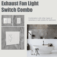thumbnail image 4 of Smart Zigbee Home Control Switch - Versatile 4-Way Remote and Voice-Activated Light Switch, 90-250VAC, 50/60Hz, US Standard, White Design, Requires Zigbee Gateway (Not Included), 4 of 6