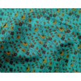 thumbnail image 4 of oneOone Silk Tabby Fabric Leaves & Floral Block Fabric Prints By Yard 42 Inch Wide, 4 of 4