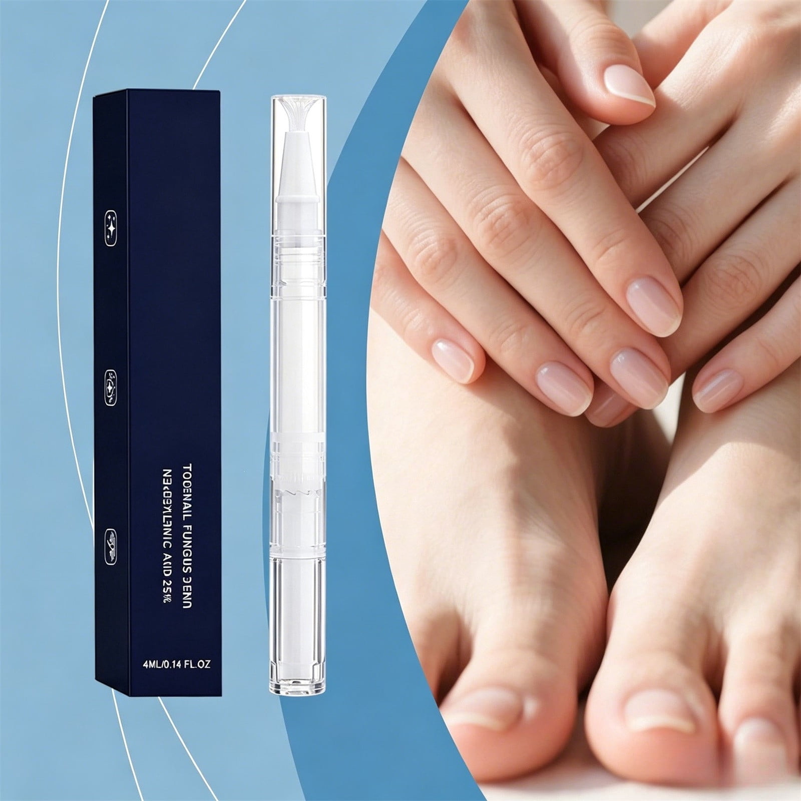 Tyidzon Daily Nail Care Gentle Moisturizing Strong And Resilient Nail Surfaces Protecting Shine Bright Nails Nail Polish 4ML