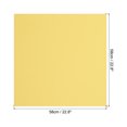 thumbnail image 2 of Unique Bargains Flower Wrapping Fog Paper 22.8x22.8 Inch Waterproof Floral Wrapping Paper Yellow 20 Pcs, 2 of 7