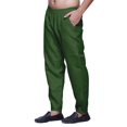 thumbnail image 3 of Atasi Men Solid Dupion Ready Made Pajama Ethnic Wear Adjustable Elastic Pants, 3 of 5