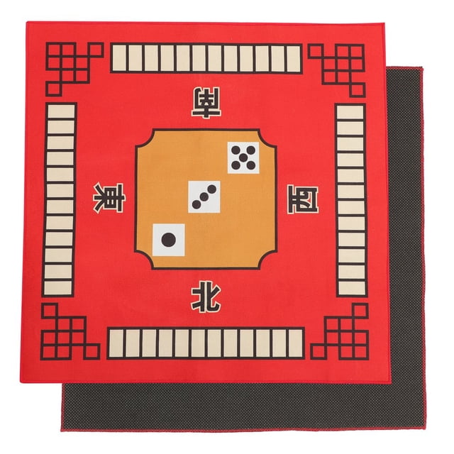 AMERTEER Tapis de Table Mah-Jong Housse Poker Réduction Formats Noice Housses de Table Jeu Caoutchouc Résistant Tapis de Jeu Montagne Importations