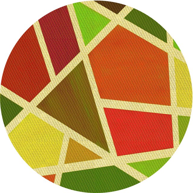 Ahgly Company Tapis Rond Lavable en Machine Intérieur Transitionnel Vert, 5 Pieds Rond