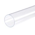 thumbnail image 1 of Unique Bargains 46mm ID 50mm OD 20' Acrylic Pipe Rigid Round Tube Clear High Impact for Lighting, Models, Plumbing, Crafts, 1 of 6