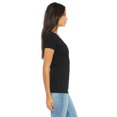thumbnail image 3 of Bella + Canvas Ladies' Jersey Short-Sleeve Deep V-Neck T-Shirt, 3 of 3