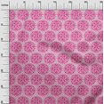 thumbnail image 2 of oneOone Viscose Chiffon Fabric Floral Block Print Sewing Fabric BTY 42 Inch Wide, 2 of 4