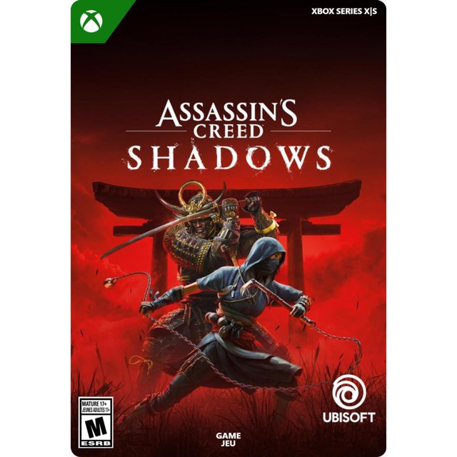 Assassins Creed Shadows 89.99 - Xbox Series X|S, Xbox One (Digital Code)