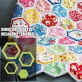 thumbnail image 1 of RYRDWP Gorgeous Hexagons Quilt Sewing Template, 1 of 8