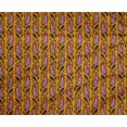 thumbnail image 4 of oneOone Polyester Lycra Fabric Leaves & Paisley Block Printed Craft Fabric BTY 56 Inch Wide, 4 of 4
