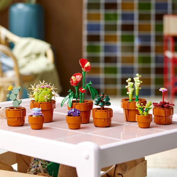 LEGO Botanicals Tiny Plants - Artificial, Fake Indoor Plant
