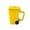 Yellow, variant on Novelty Ceramic Bin Recycling Mug, Blue Three-dimensional 20x20x16cm ABS Daily Use Styling Cup for Home Decor,Unique