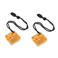 thumbnail image 4 of Survival Mirror under $5! CQCYD Survival Signal Mirror, Multifunctional Emergency Rescue Tool with Whistle, Outdoor Survival Gear for Camping Hiking Hunting, Acrylic Reflective Mirror, 4 of 9