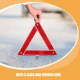 thumbnail image 3 of CRILSTYLEO 2Pcs Foldable Reflective Emergency Triangle for Car Roadside Safety Warning Sign Red, 3 of 8