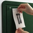 thumbnail image 2 of Large Bulletin Board Large Cork Board Alternative for Wall x Felt Board Foldable Notice Board Pin Board Vision Board -, 2 of 8