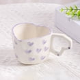 thumbnail image 1 of BotaniNest Valentine's Day Heart Shape Ceramic Cup For Coffee Milk Meaningful Cup For Daily Valentine's Day, 1 of 7