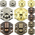 thumbnail image 1 of MasteelfCA 32pcs Hasp Latch Vintage Buckle Latch Drawer Decorative Hasp Latch Supply, 1 of 7