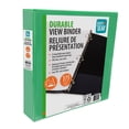 thumbnail image 1 of Pen+Gear Durable View 1.5" Binder Green, 1 of 3