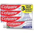 thumbnail image 1 of Colgate Baking Soda and Peroxide Whitening Toothpaste, Brisk Mint, Value Pack 3x120ml, 1 of 9