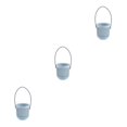 thumbnail image 4 of Transemion ABS Decorate With Lightweight Planter With Removable Strape And Wall-Mount Option Inner Layer Hollowed Out For Better Blue 8.7*9.5*20.5cm 3Set, 4 of 6
