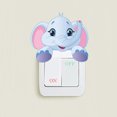 thumbnail image 4 of Cartoon Animal Switch Sticker Living 5 4 3 2 5 4 3 Room Bedroom Bathroom Light Switch Cute Decal Wall Decor, 4 of 8