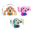 thumbnail image 4 of fastboy Plastic Monkey Toy With 360° Rotating Arm Baby S Cognitive Development Cool Lighting And Dynamic purple No Battery, 4 of 6