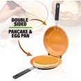 thumbnail image 3 of Gotham Steel Pancake Bonanza Double Sided Nonstick Flip Pancake Pan Dishwasher Safe Aluminum Griddle, 3 of 8